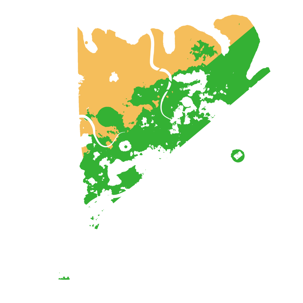 Biome Rust Map: Procedural Map, Size: 4000, Seed: 652708575