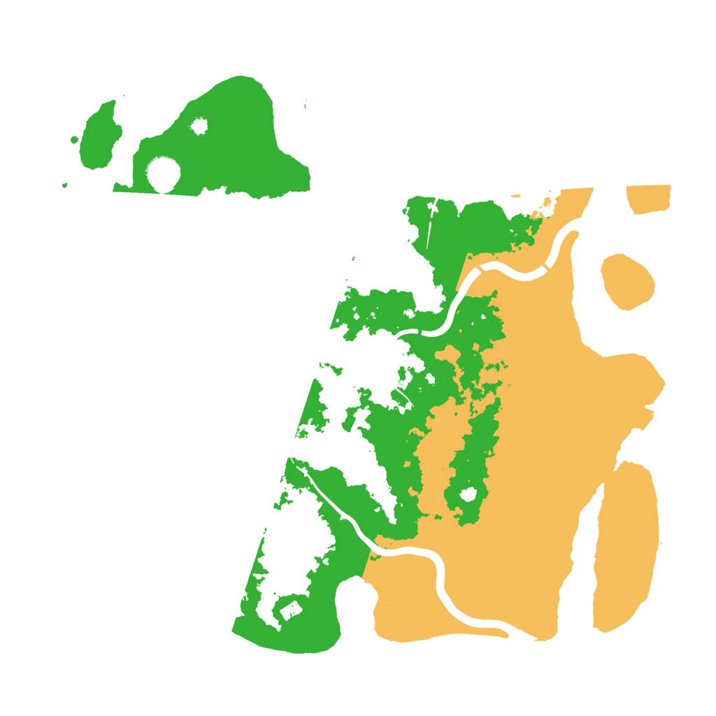 Biome Rust Map: Procedural Map, Size: 3800, Seed: 2044582263