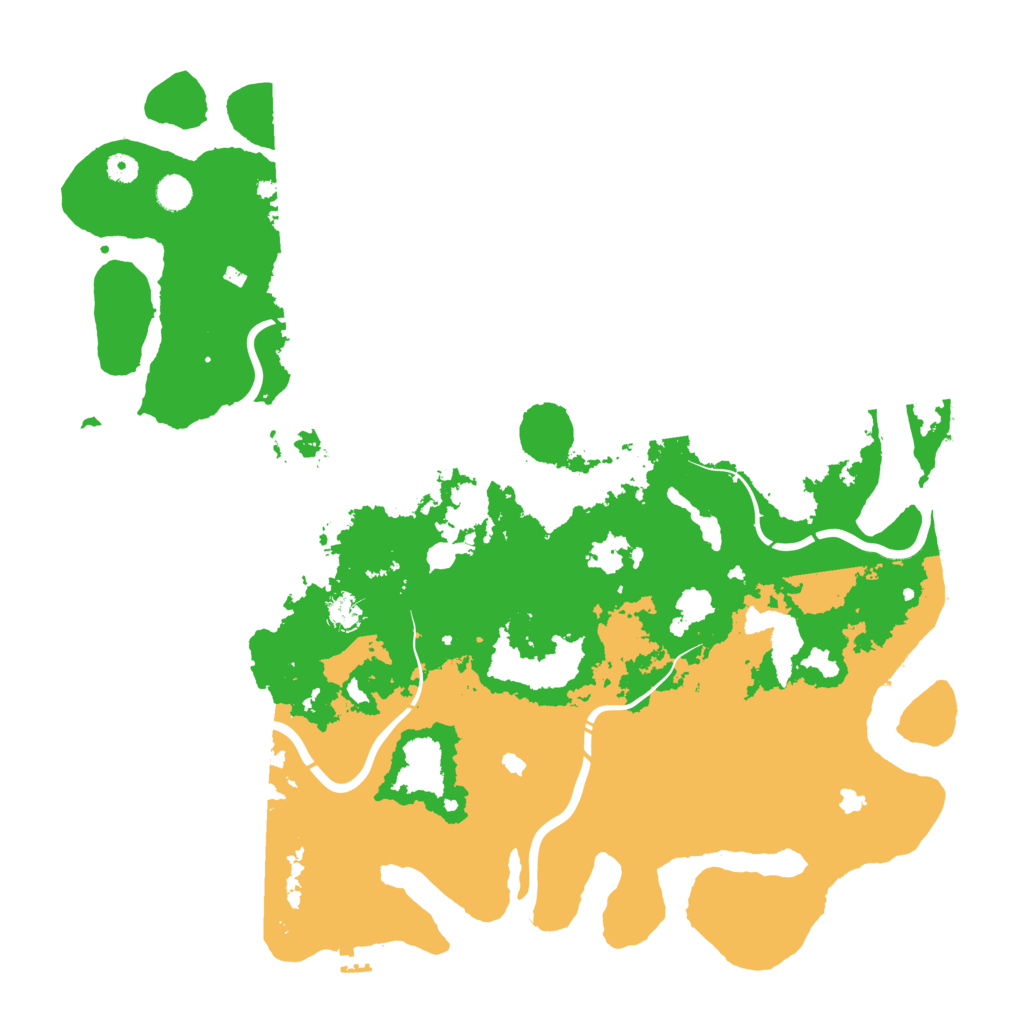 Biome Rust Map: Procedural Map, Size: 5000, Seed: 2129940592