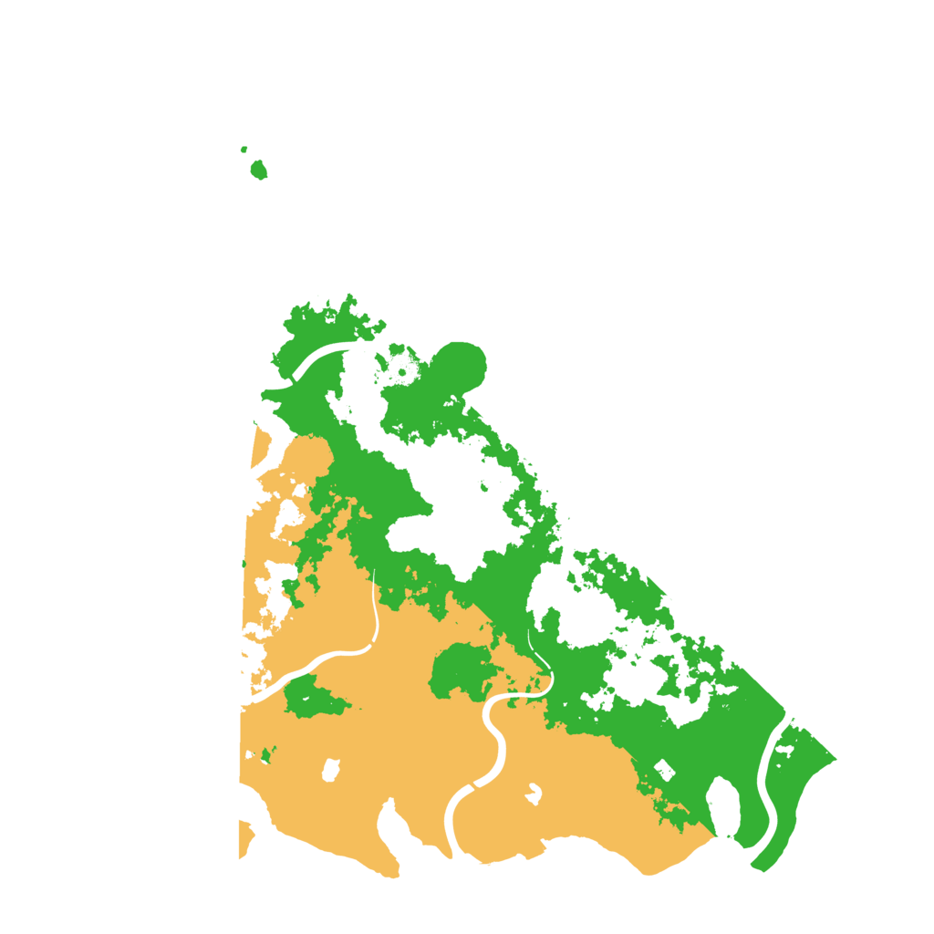 Biome Rust Map: Procedural Map, Size: 4800, Seed: 1025647974