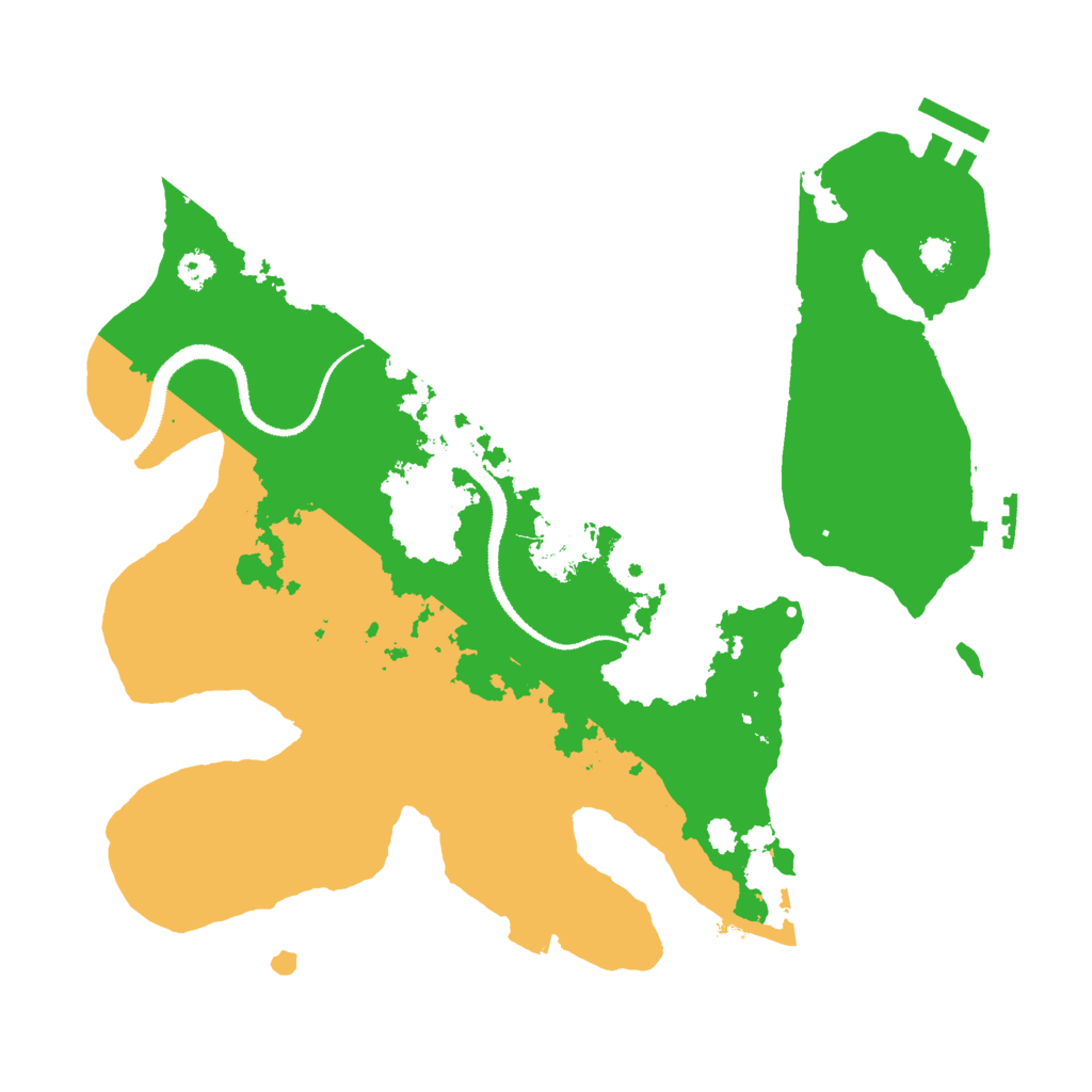 Biome Rust Map: Procedural Map, Size: 3000, Seed: 157567885