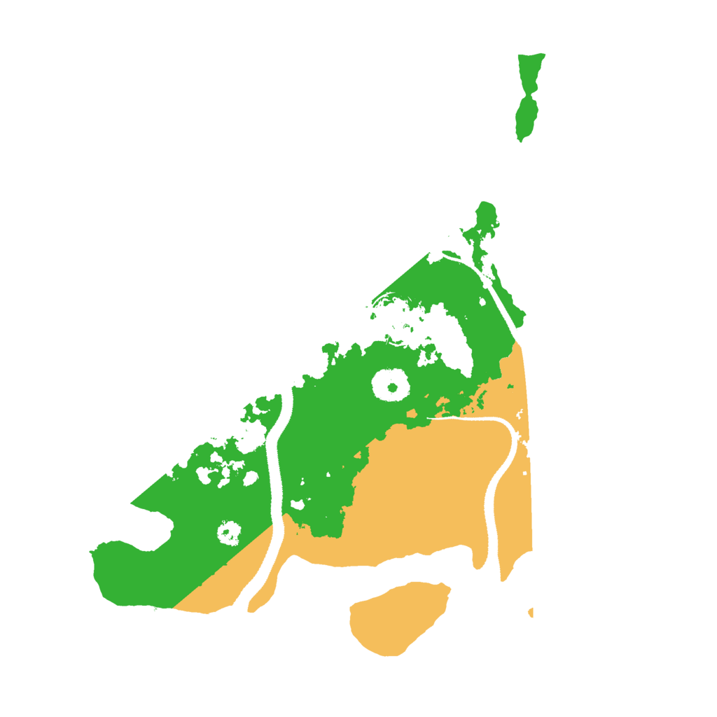 Biome Rust Map: Procedural Map, Size: 3000, Seed: 797276