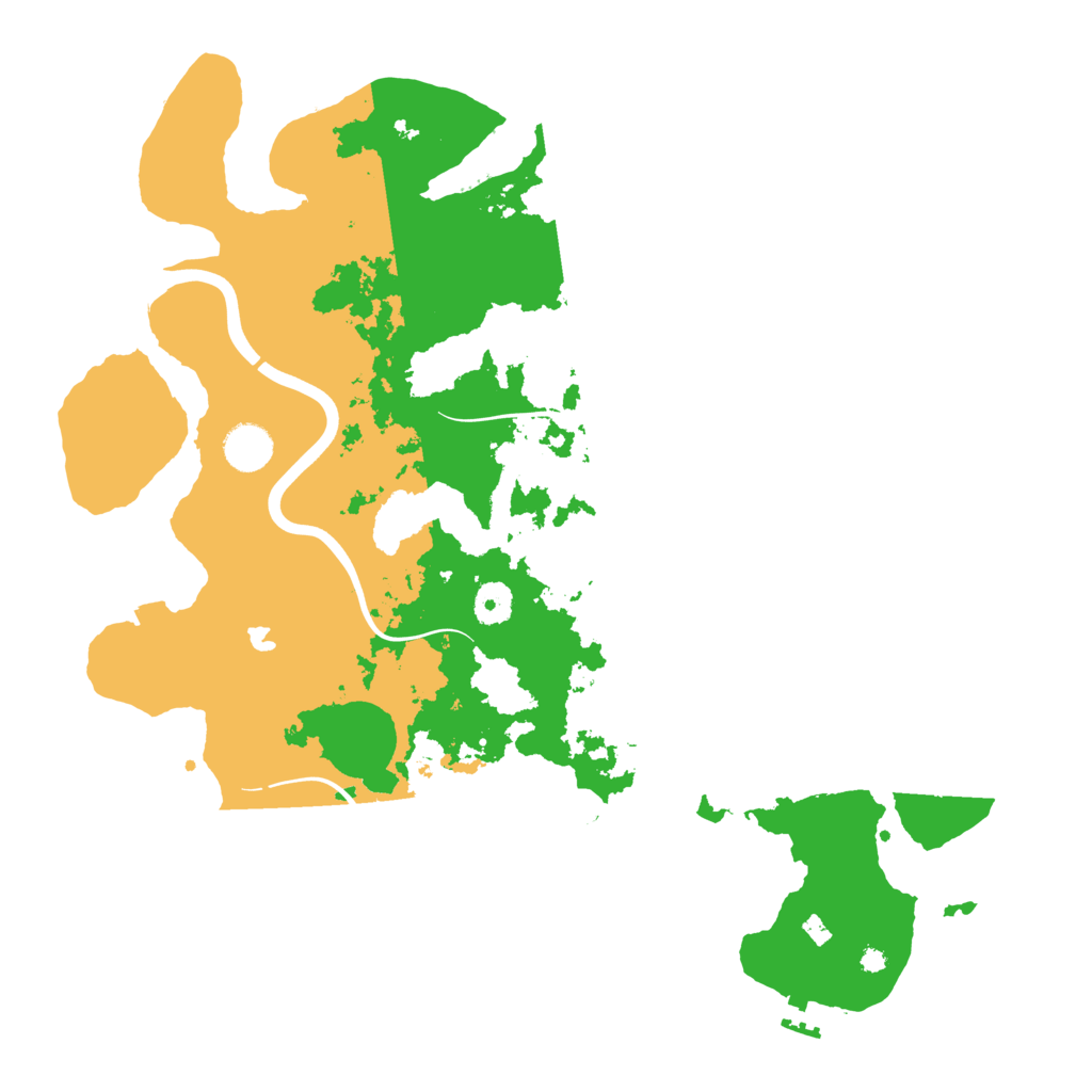 Biome Rust Map: Procedural Map, Size: 4000, Seed: 1808782565