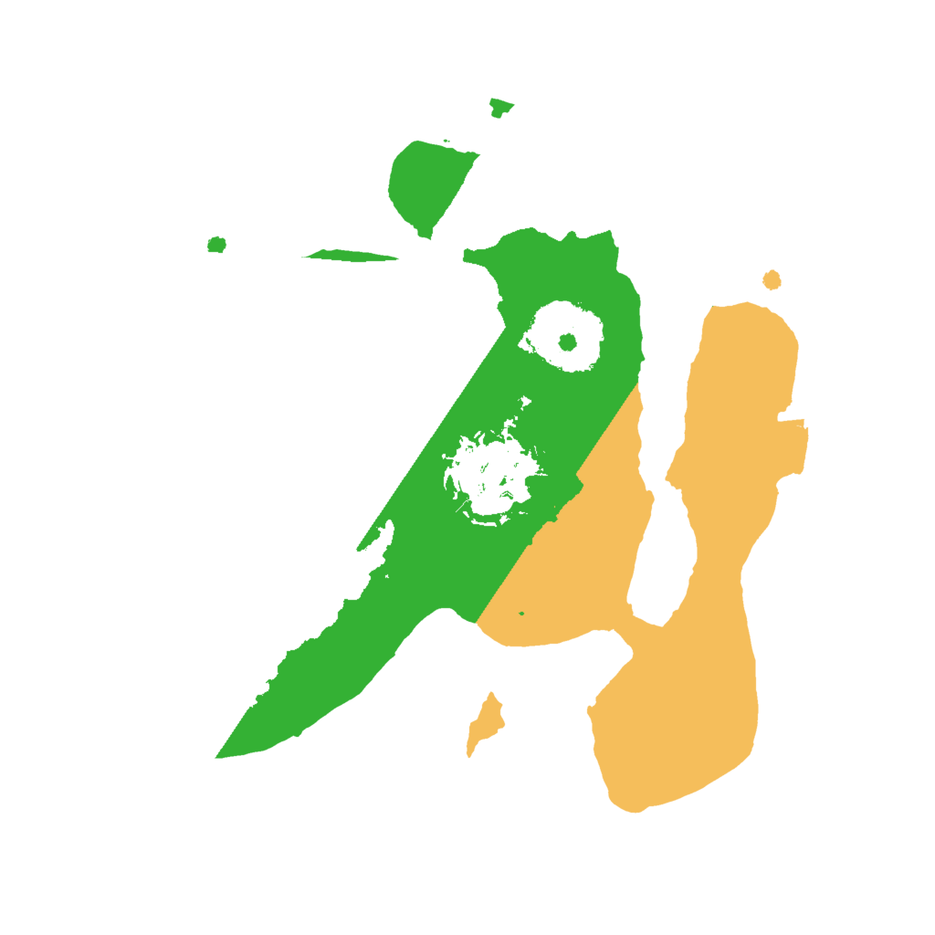 Biome Rust Map: Procedural Map, Size: 2000, Seed: 92849