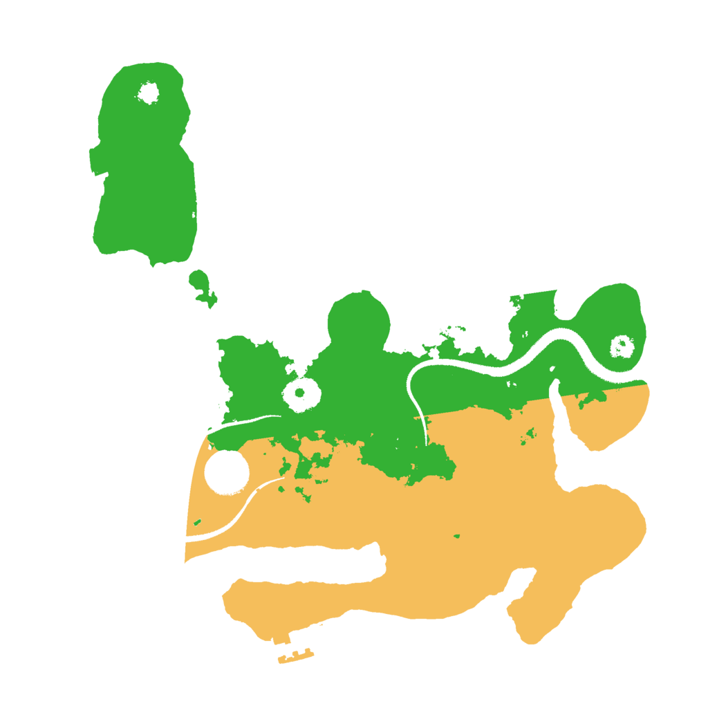 Biome Rust Map: Procedural Map, Size: 3000, Seed: 1512380175