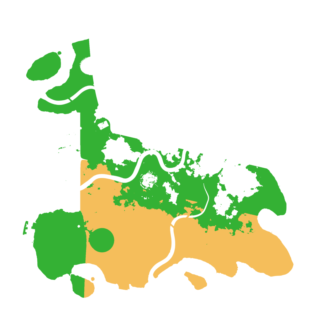 Biome Rust Map: Procedural Map, Size: 3500, Seed: 1847973360
