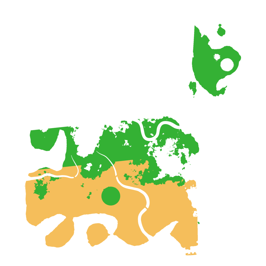 Biome Rust Map: Procedural Map, Size: 3750, Seed: 194244268