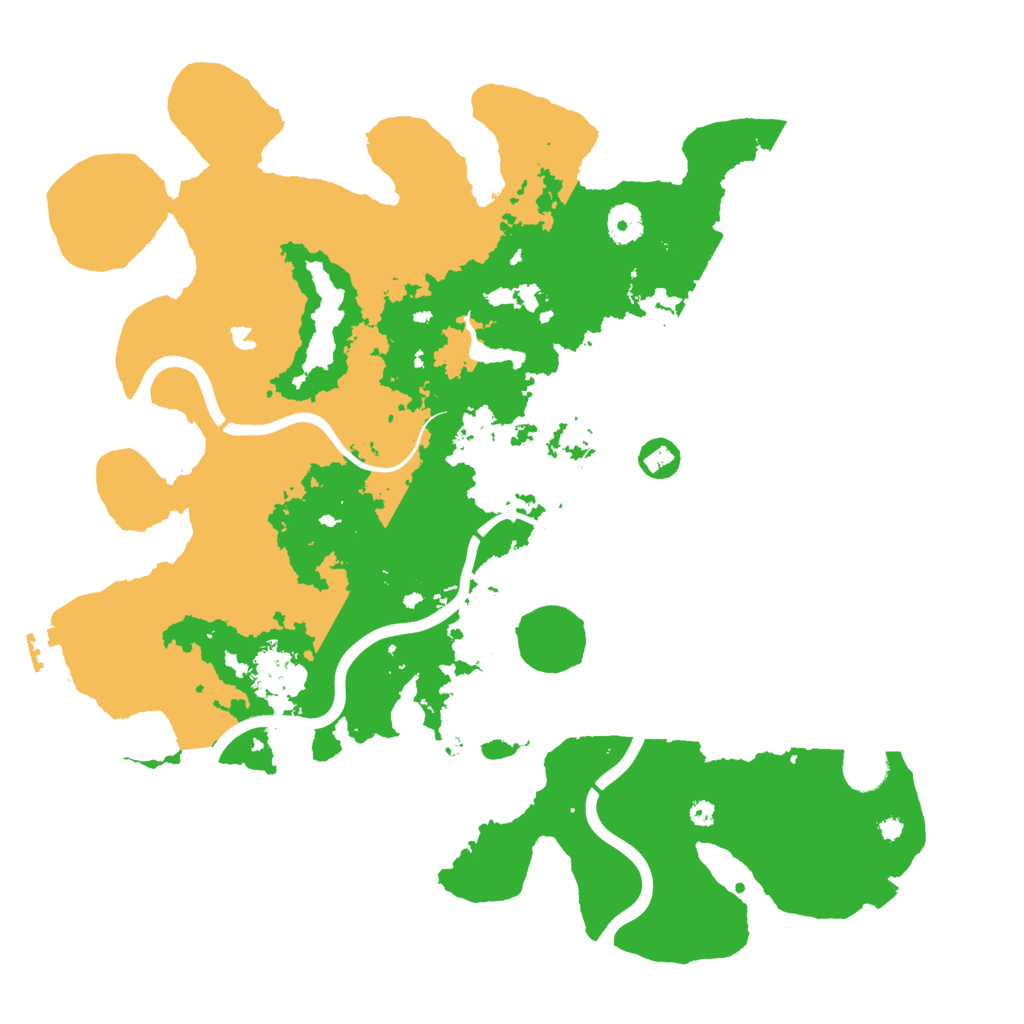 Biome Rust Map: Procedural Map, Size: 4000, Seed: 1070062298