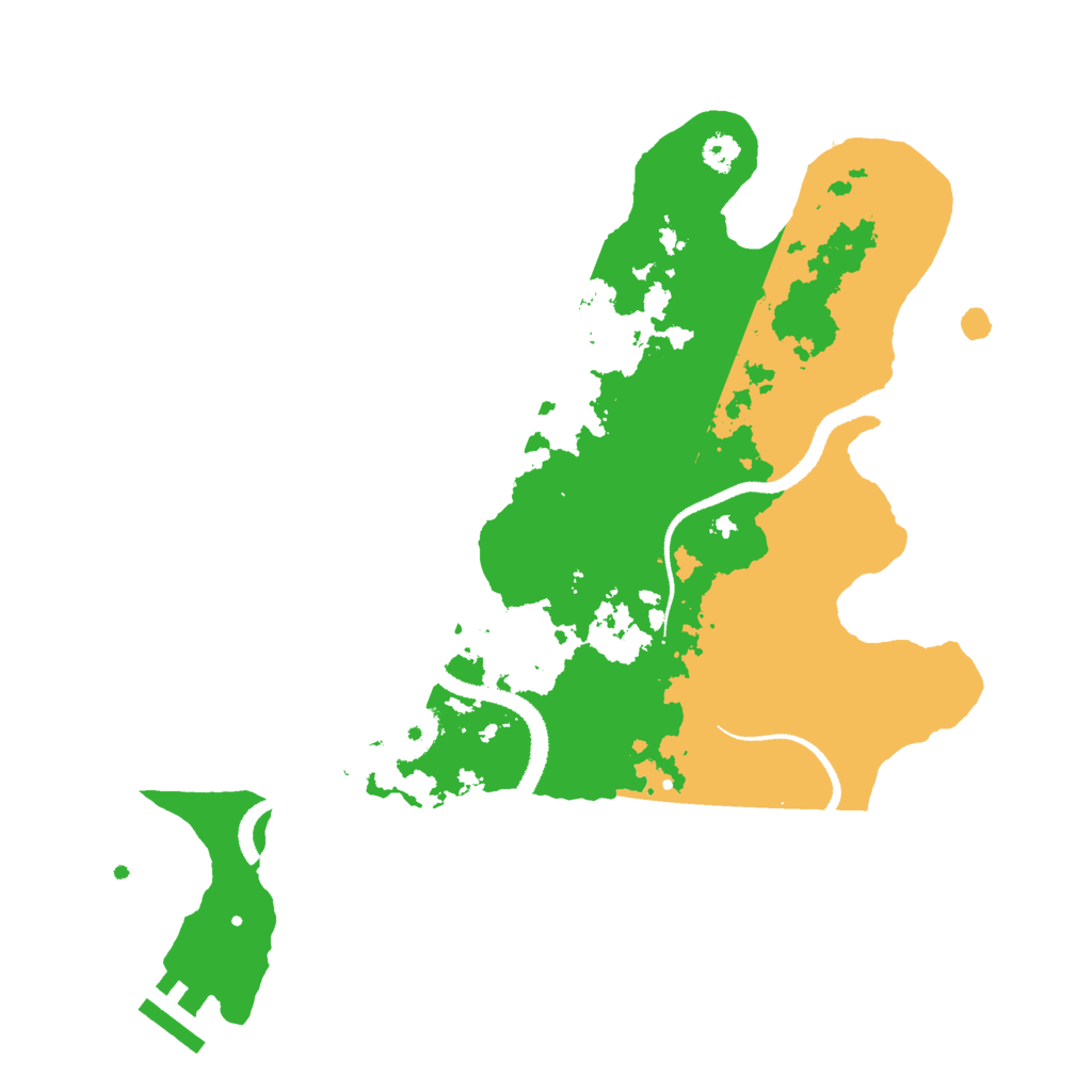 Biome Rust Map: Procedural Map, Size: 3000, Seed: 1956600033