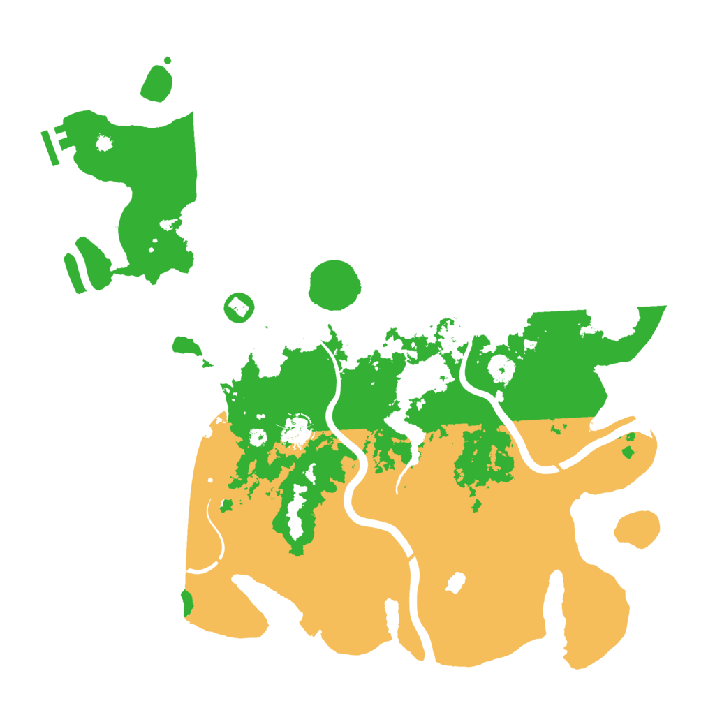 Biome Rust Map: Procedural Map, Size: 4000, Seed: 1101884860