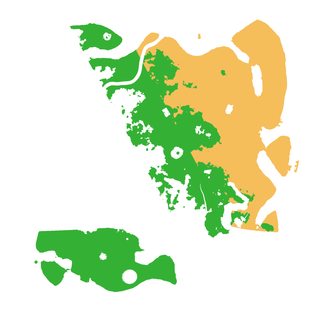 Biome Rust Map: Procedural Map, Size: 4000, Seed: 23254567
