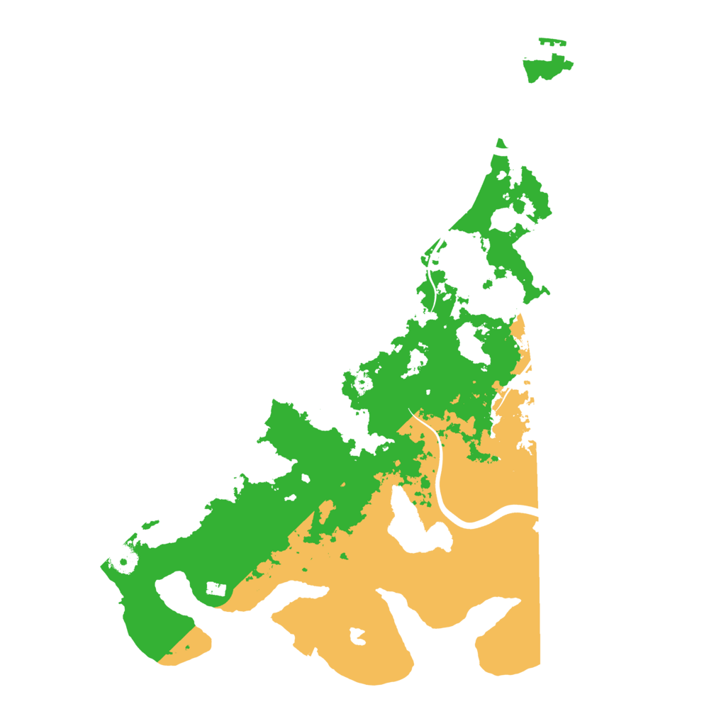 Biome Rust Map: Procedural Map, Size: 4000, Seed: 123911