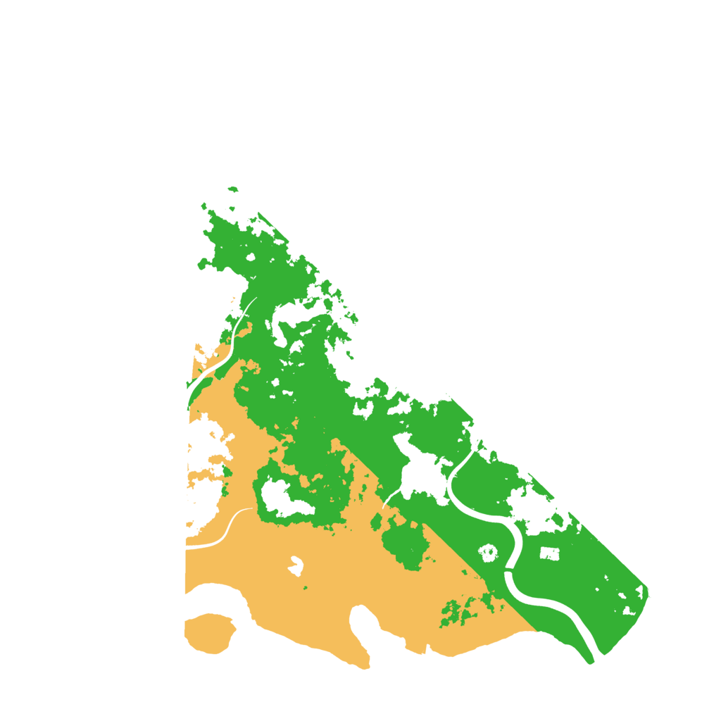 Biome Rust Map: Procedural Map, Size: 4000, Seed: 1025647974