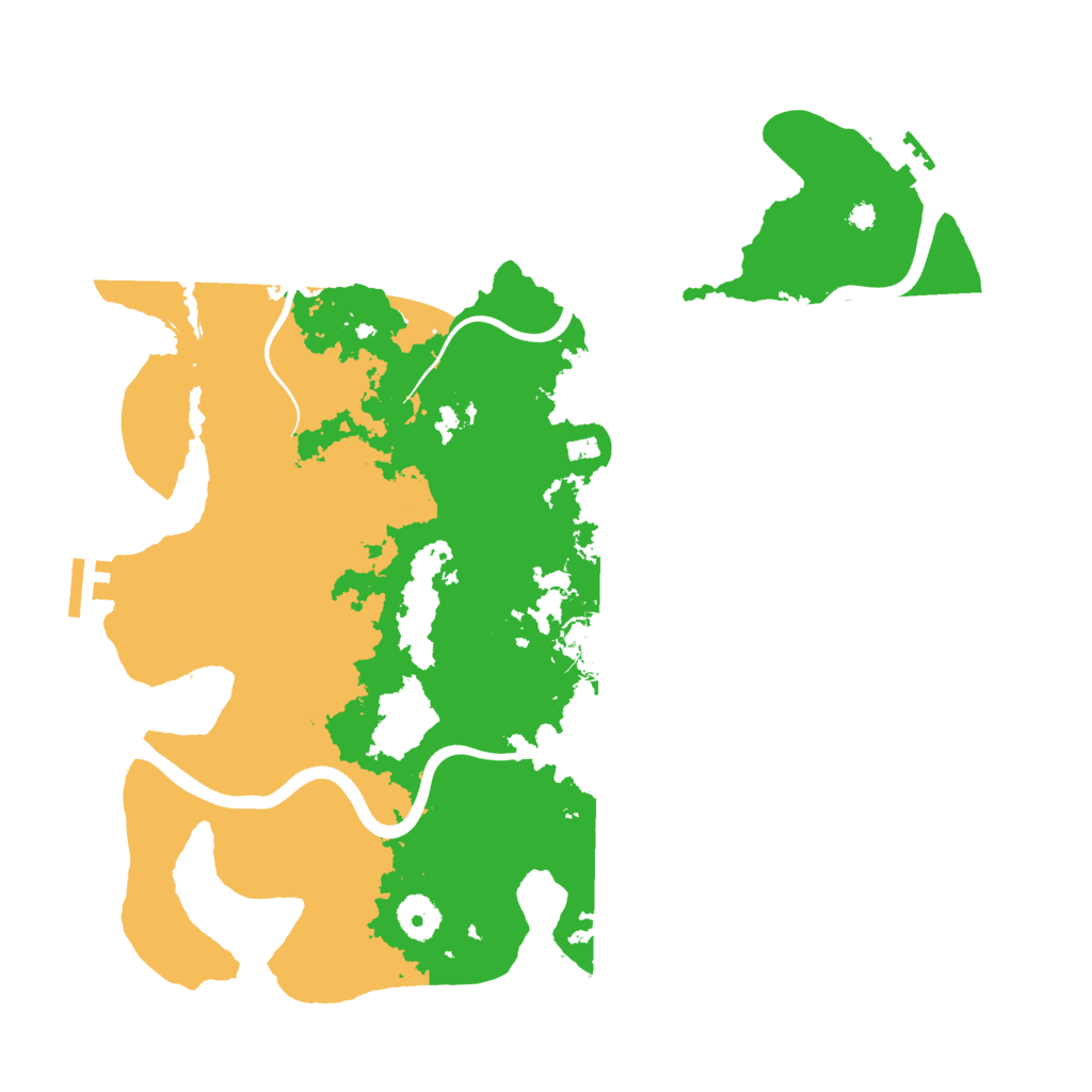 Biome Rust Map: Procedural Map, Size: 3750, Seed: 977558967