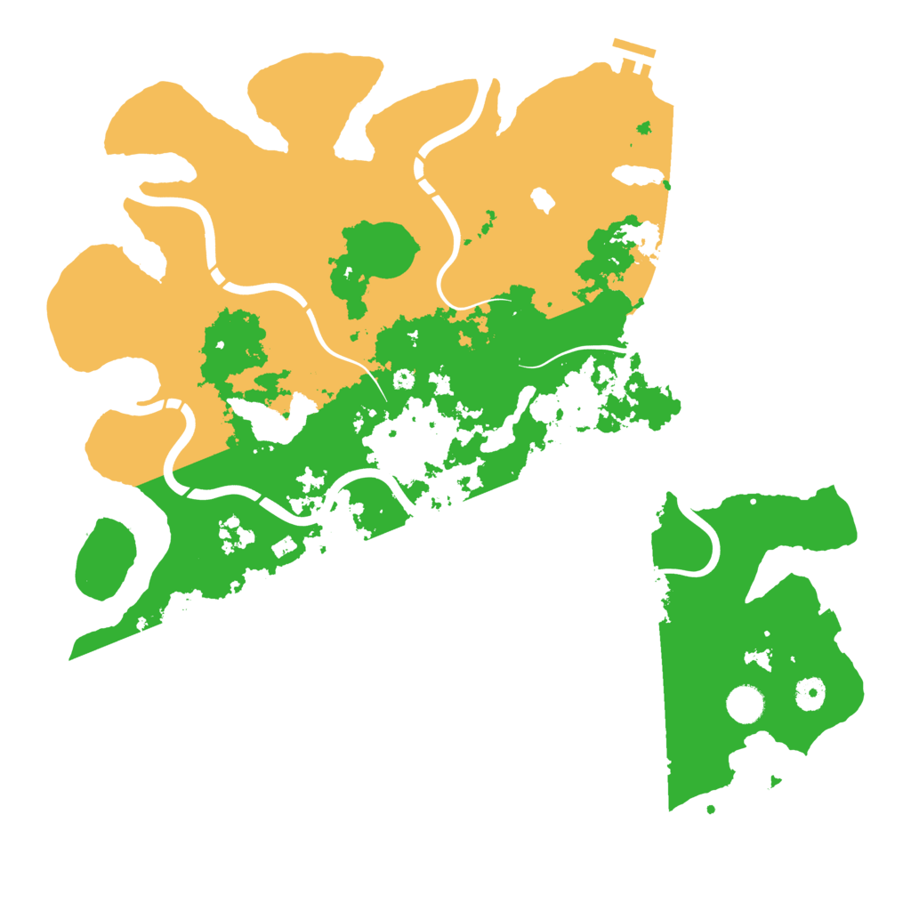 Biome Rust Map: Procedural Map, Size: 4250, Seed: 1123827209