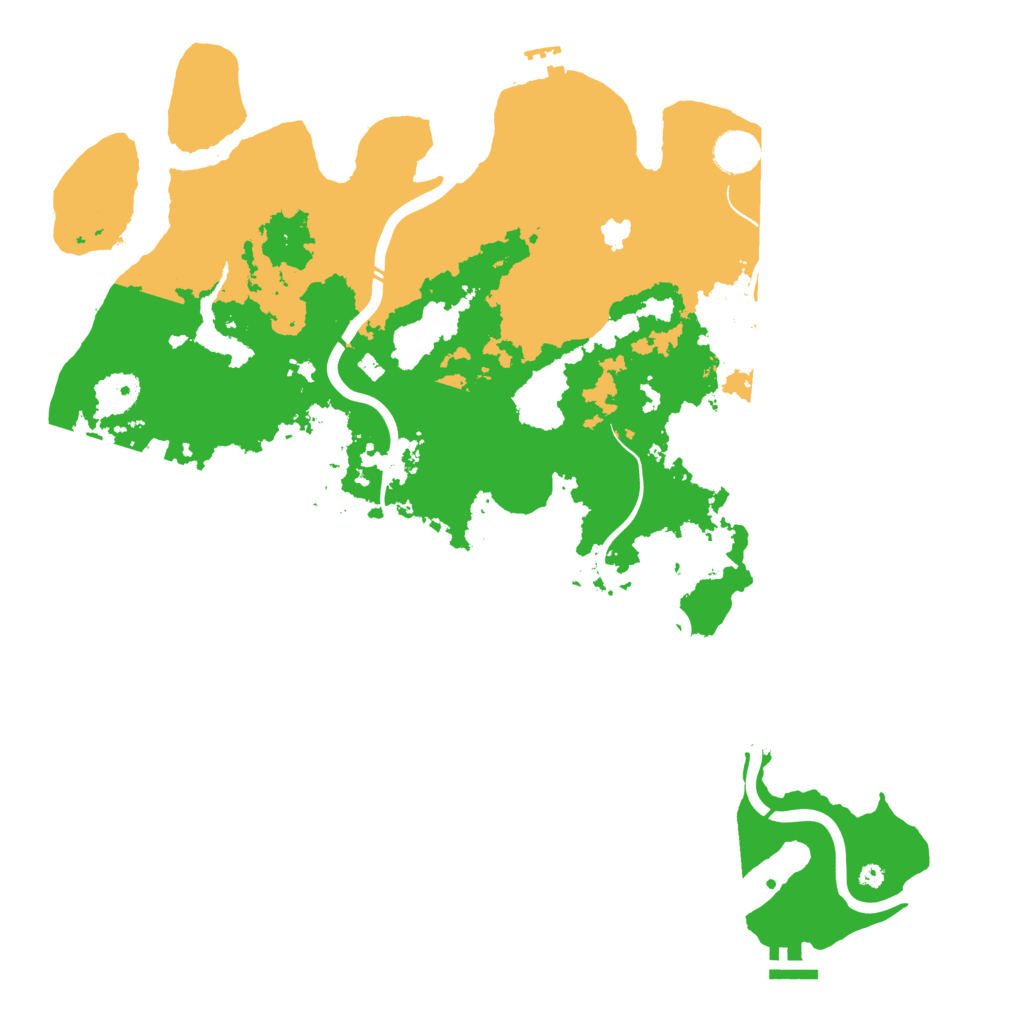 Biome Rust Map: Procedural Map, Size: 4250, Seed: 29052025
