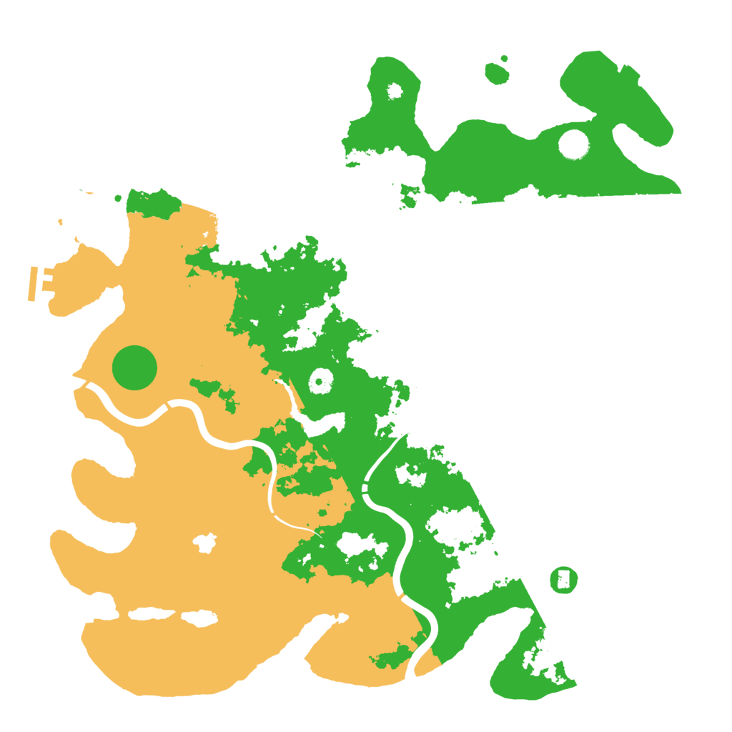 Biome Rust Map: Procedural Map, Size: 4300, Seed: 1896981186