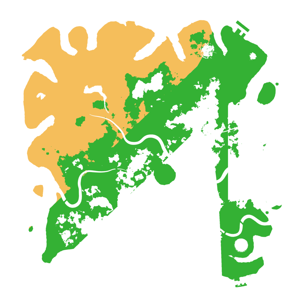 Biome Rust Map: Procedural Map, Size: 4000, Seed: 1589846922