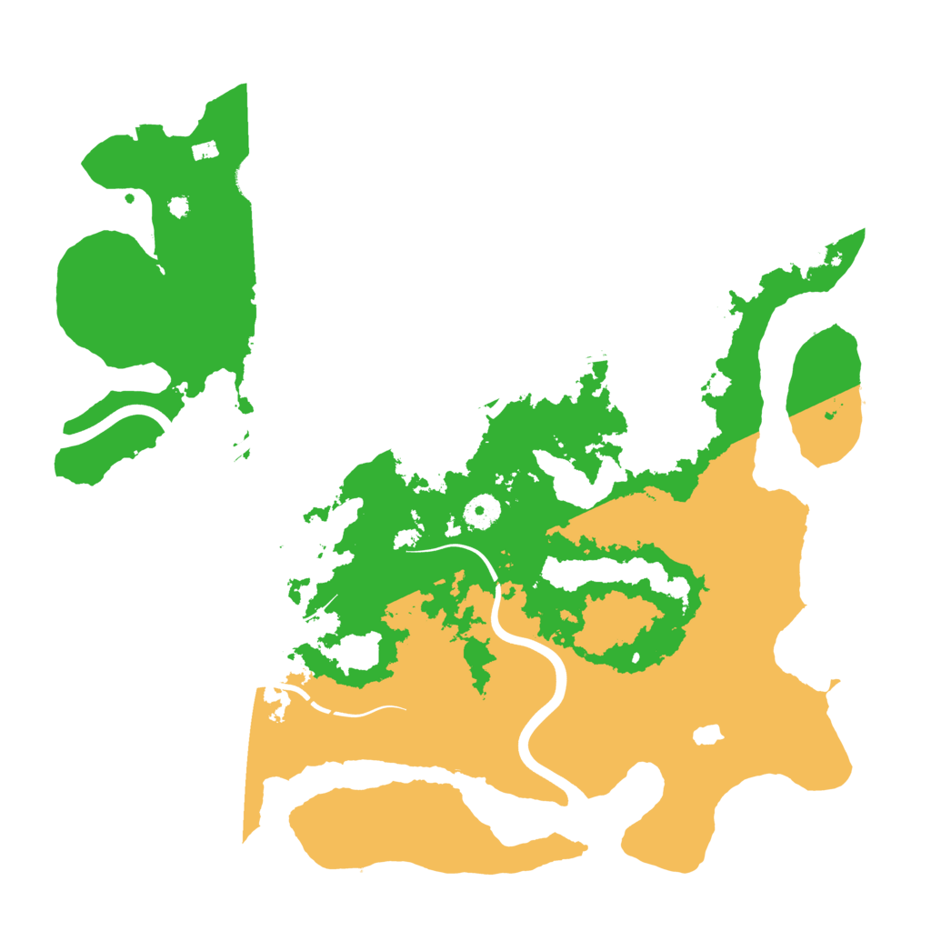 Biome Rust Map: Procedural Map, Size: 4000, Seed: 2671994