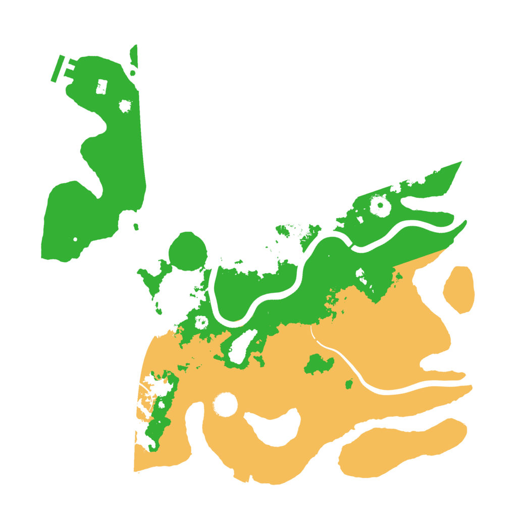 Biome Rust Map: Procedural Map, Size: 3750, Seed: 1145201011