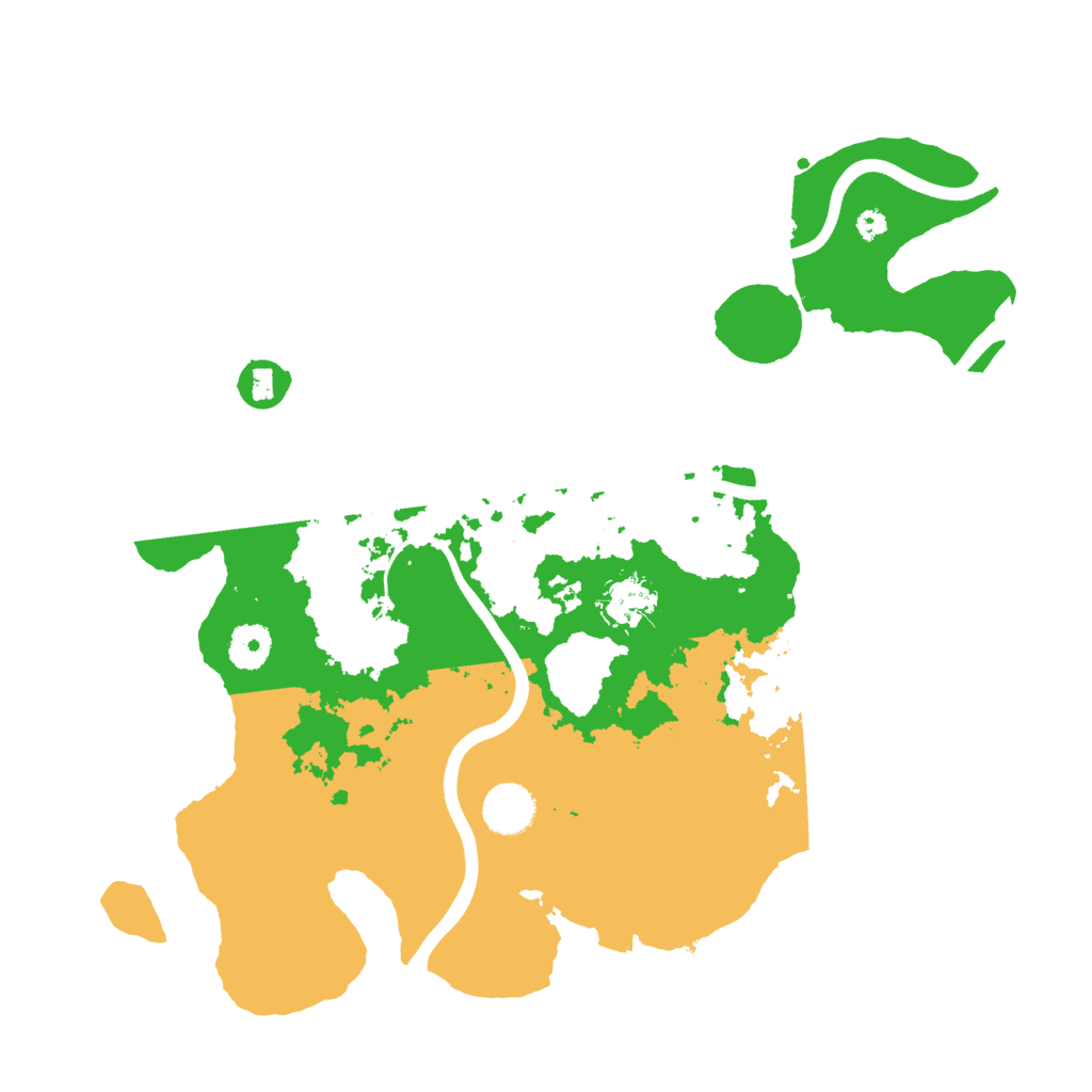 Biome Rust Map: Procedural Map, Size: 3700, Seed: 187161523