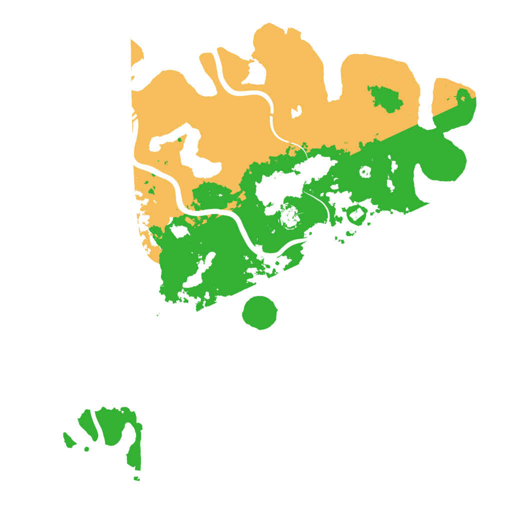 Biome Rust Map: Procedural Map, Size: 4250, Seed: 338959578