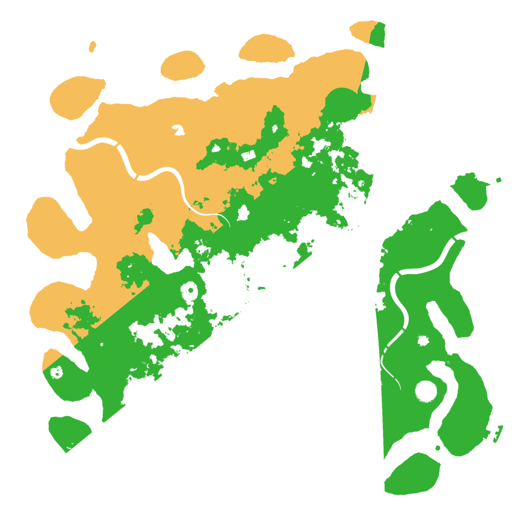 Biome Rust Map: Procedural Map, Size: 4250, Seed: 2021658544