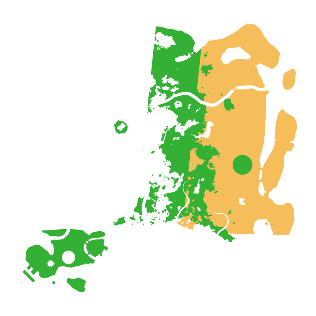 Biome Rust Map: Procedural Map, Size: 4250, Seed: 1960056159