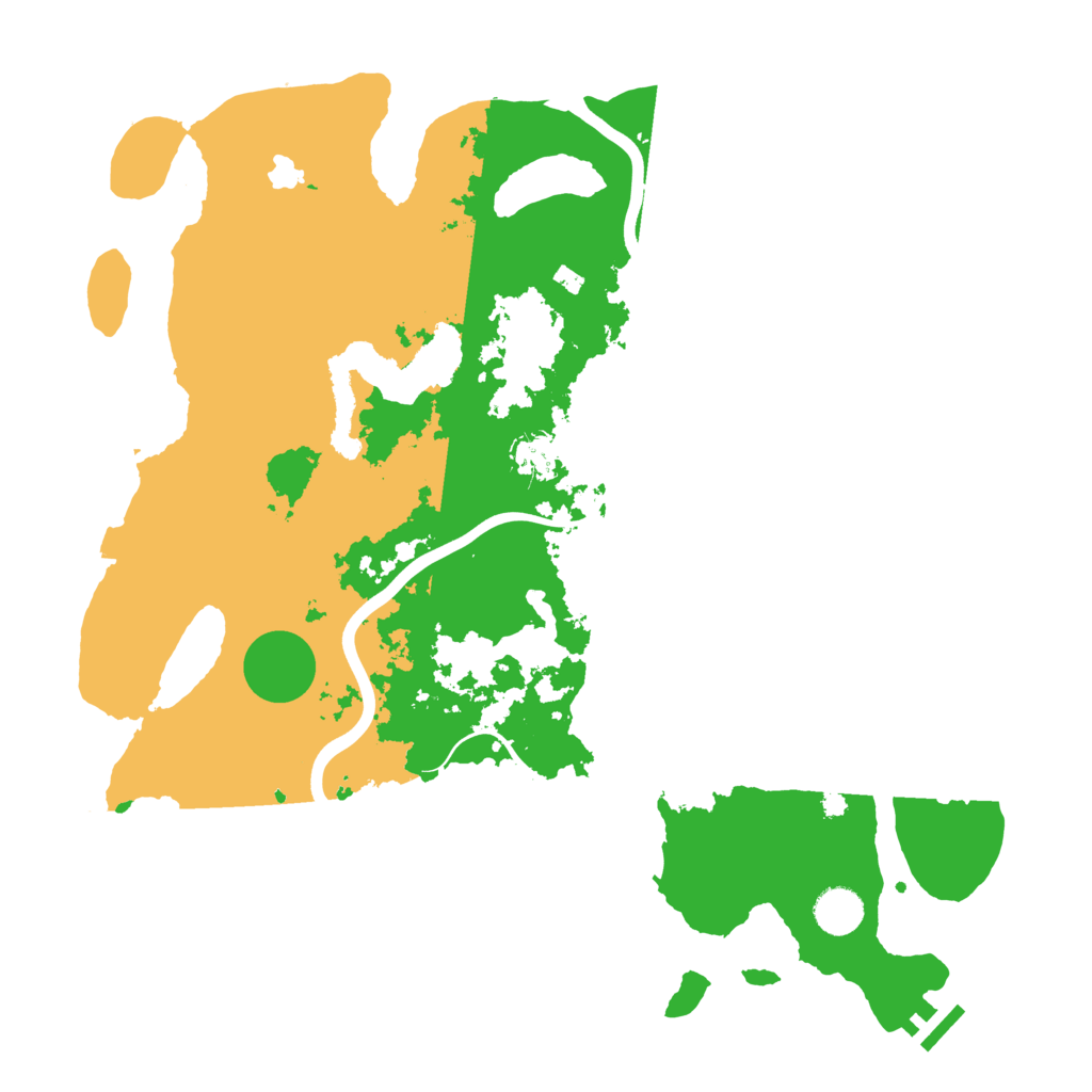Biome Rust Map: Procedural Map, Size: 4000, Seed: 637576076