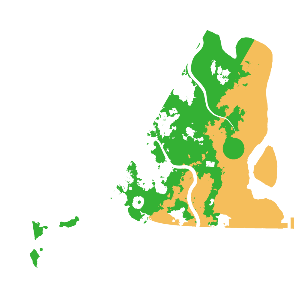 Biome Rust Map: Procedural Map, Size: 3750, Seed: 1458714
