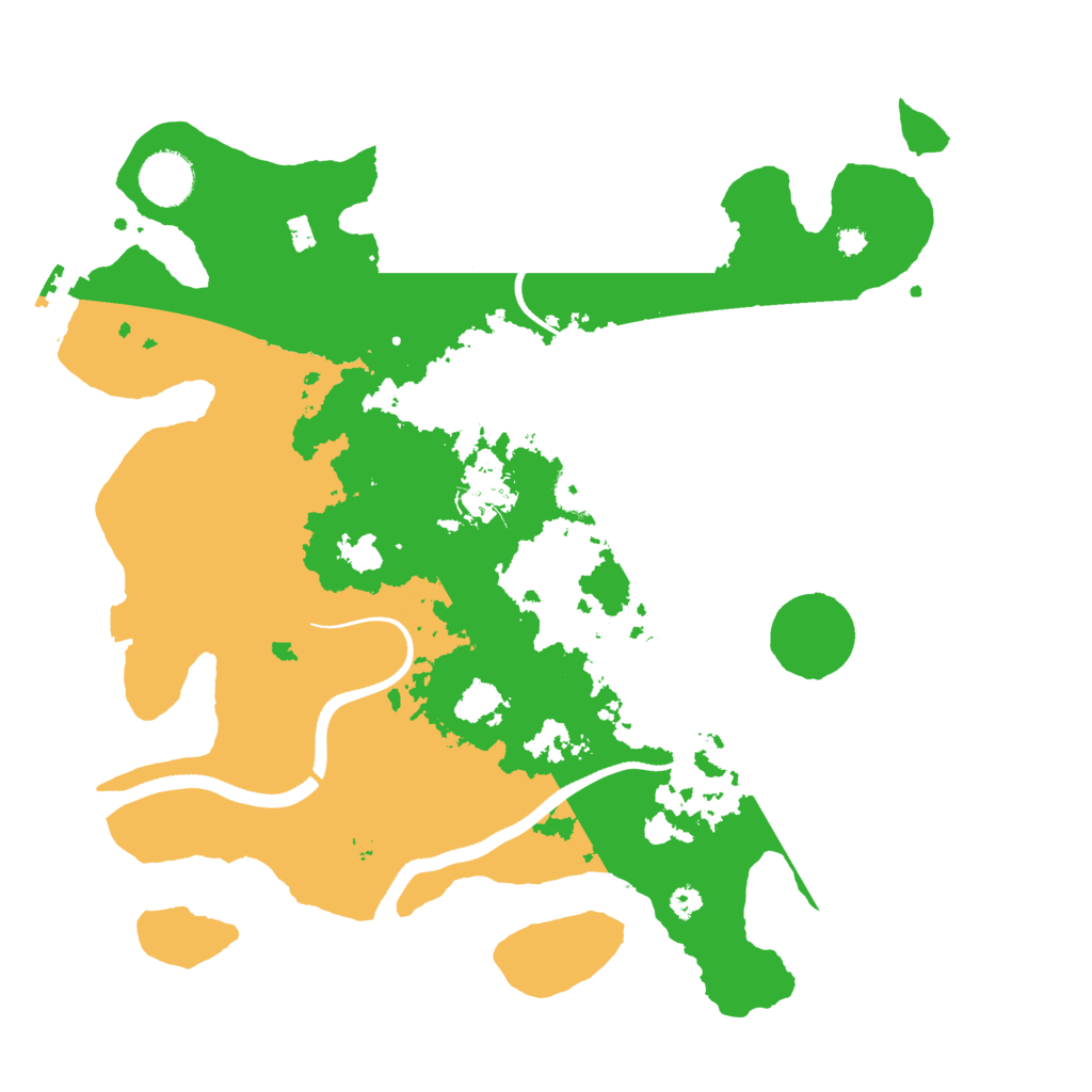 Biome Rust Map: Procedural Map, Size: 3500, Seed: 122490410