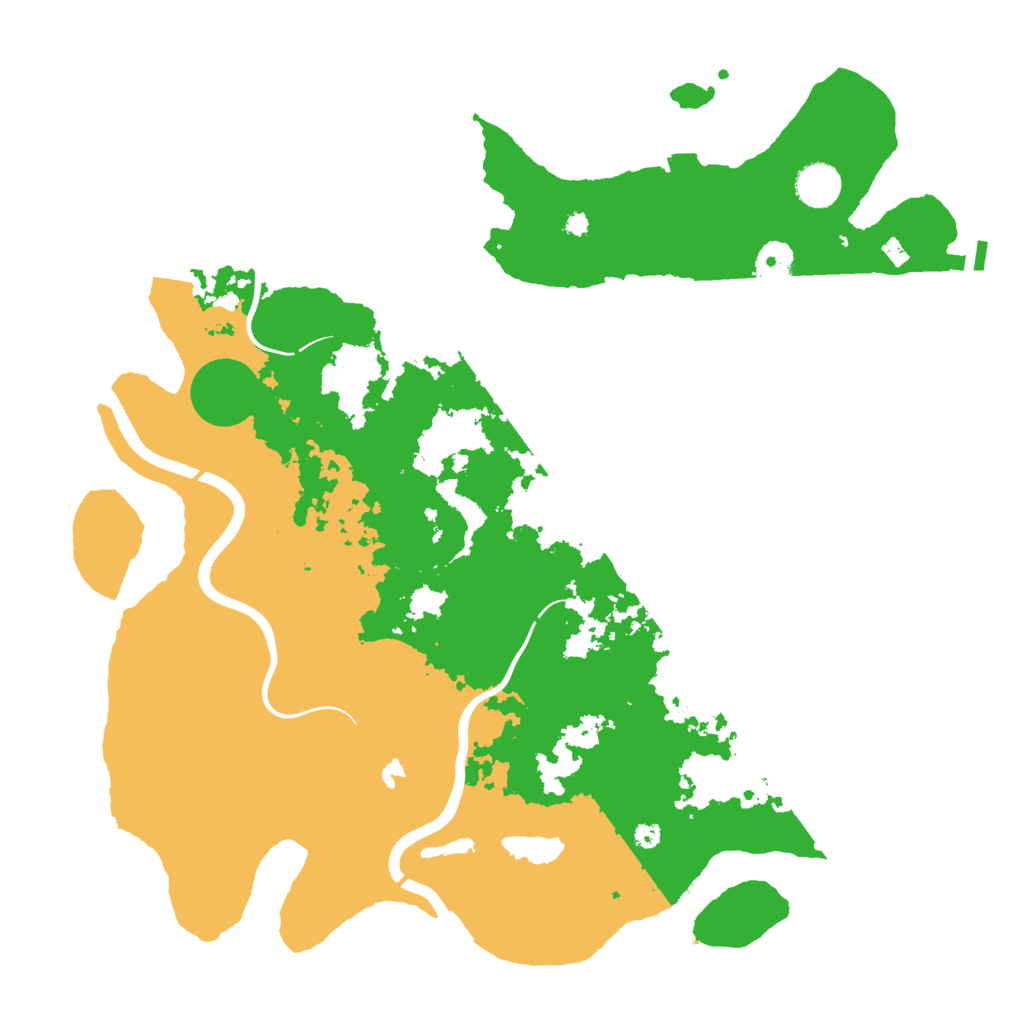Biome Rust Map: Procedural Map, Size: 4000, Seed: 632244421