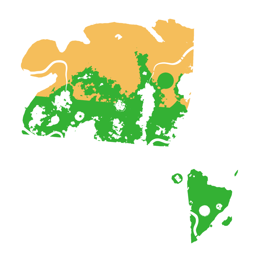 Biome Rust Map: Procedural Map, Size: 4250, Seed: 1310387257