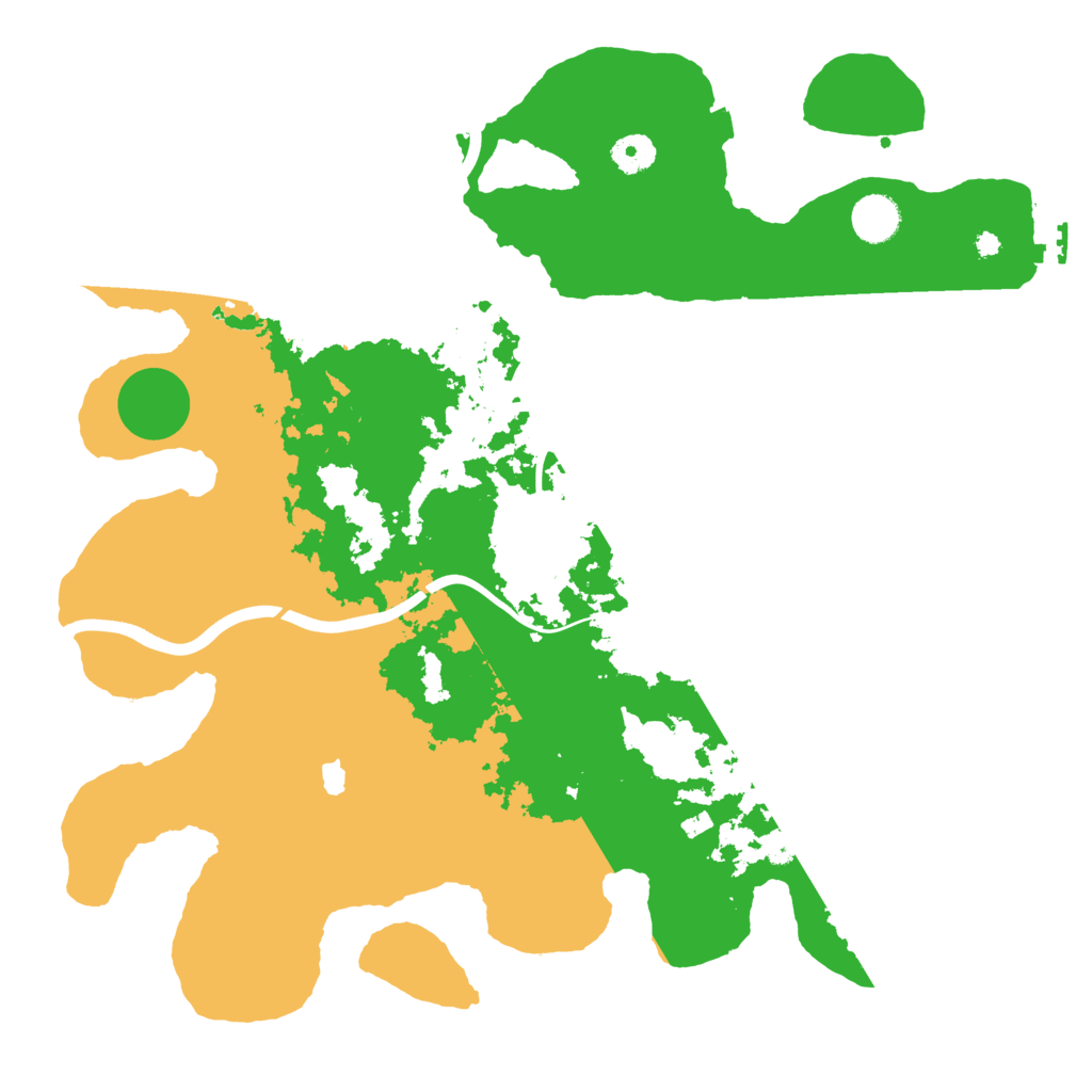Biome Rust Map: Procedural Map, Size: 4000, Seed: 80691642