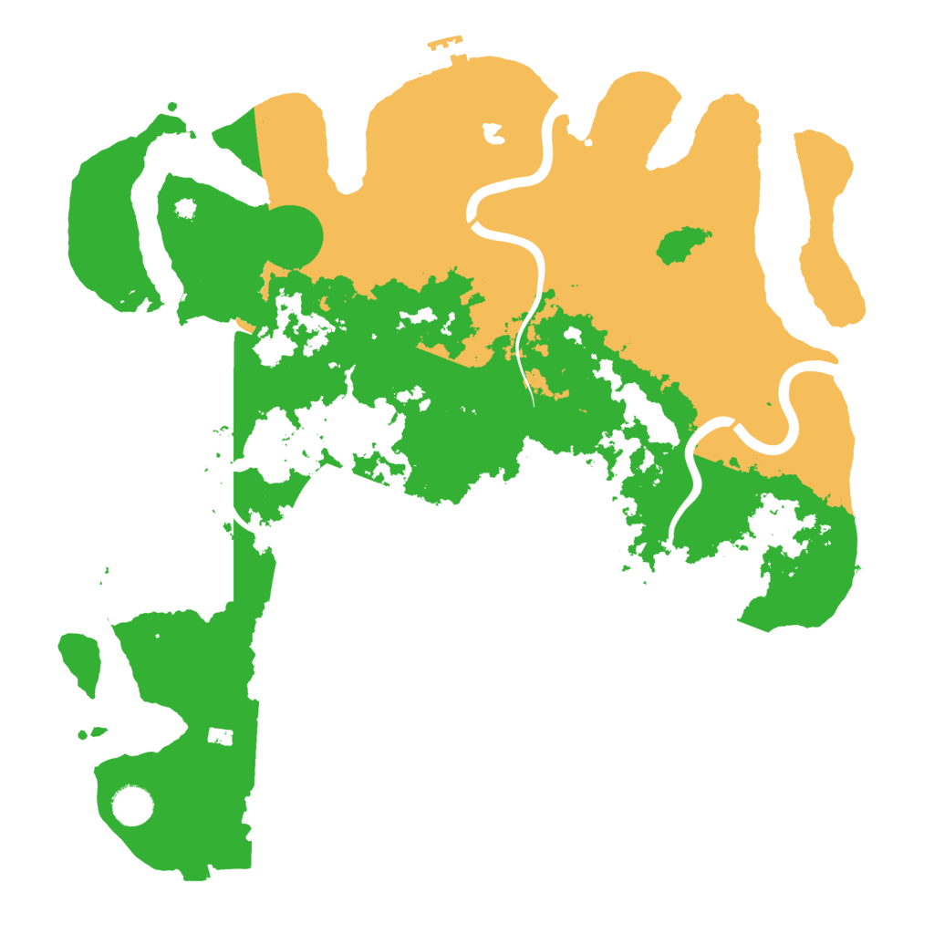 Biome Rust Map: Procedural Map, Size: 4050, Seed: 1065761371
