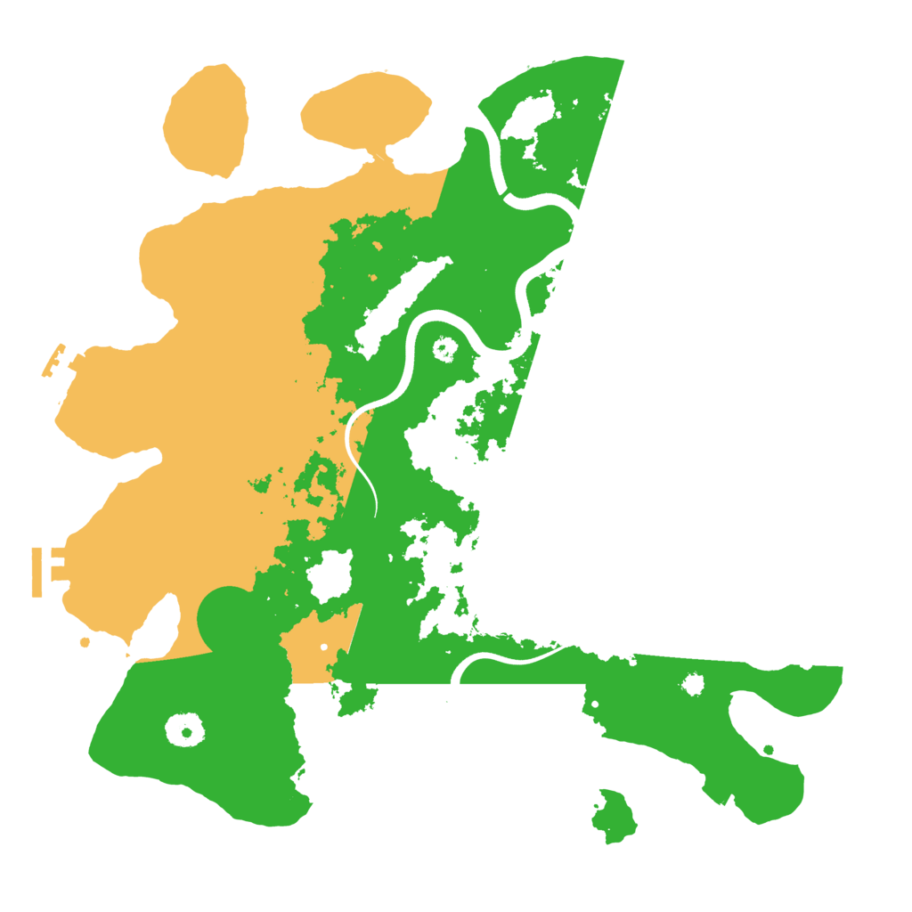 Biome Rust Map: Procedural Map, Size: 3700, Seed: 1941597682