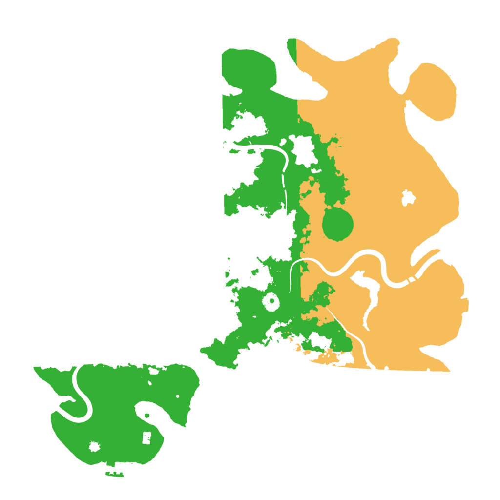 Biome Rust Map: Procedural Map, Size: 4250, Seed: 457960325