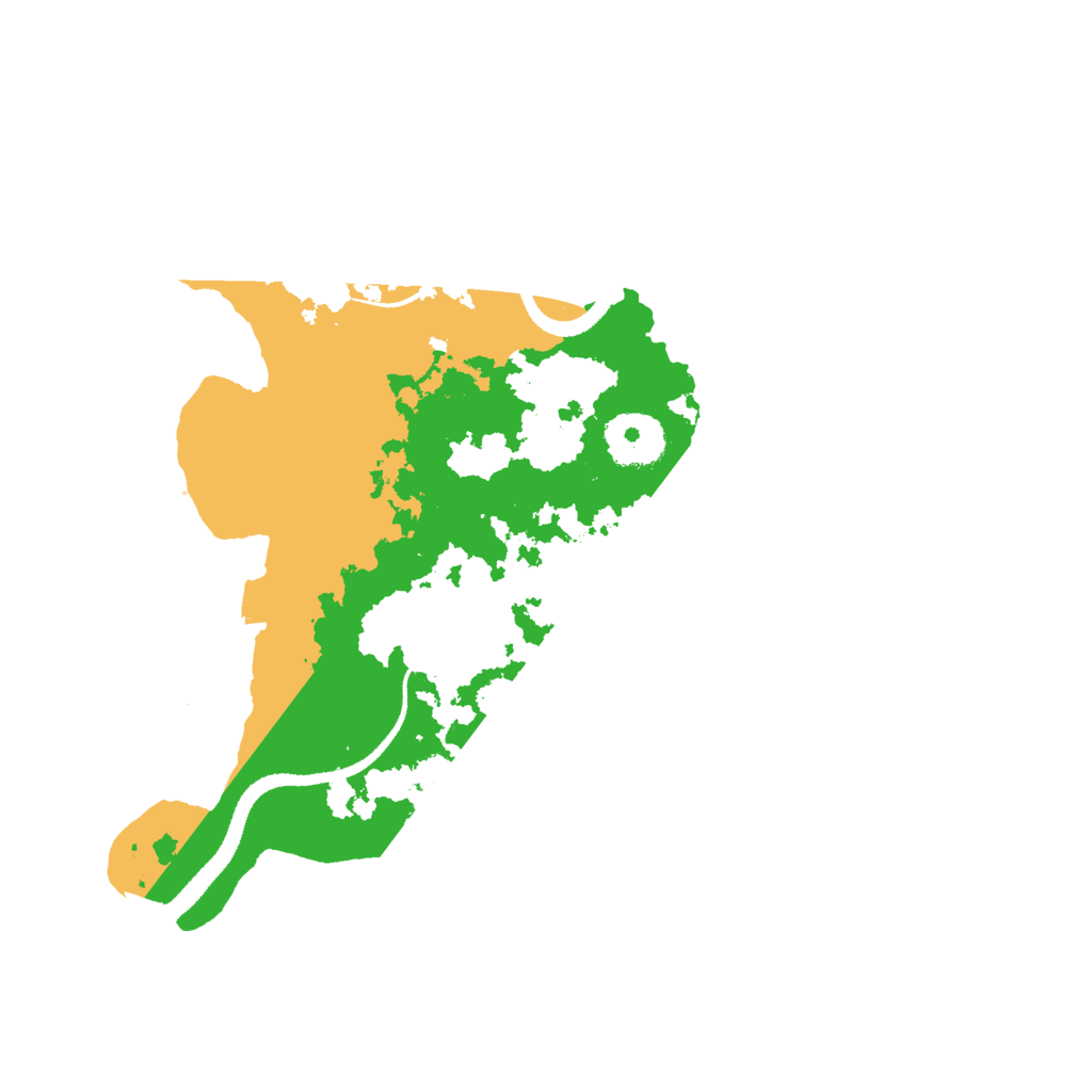 Biome Rust Map: Procedural Map, Size: 2900, Seed: 148314