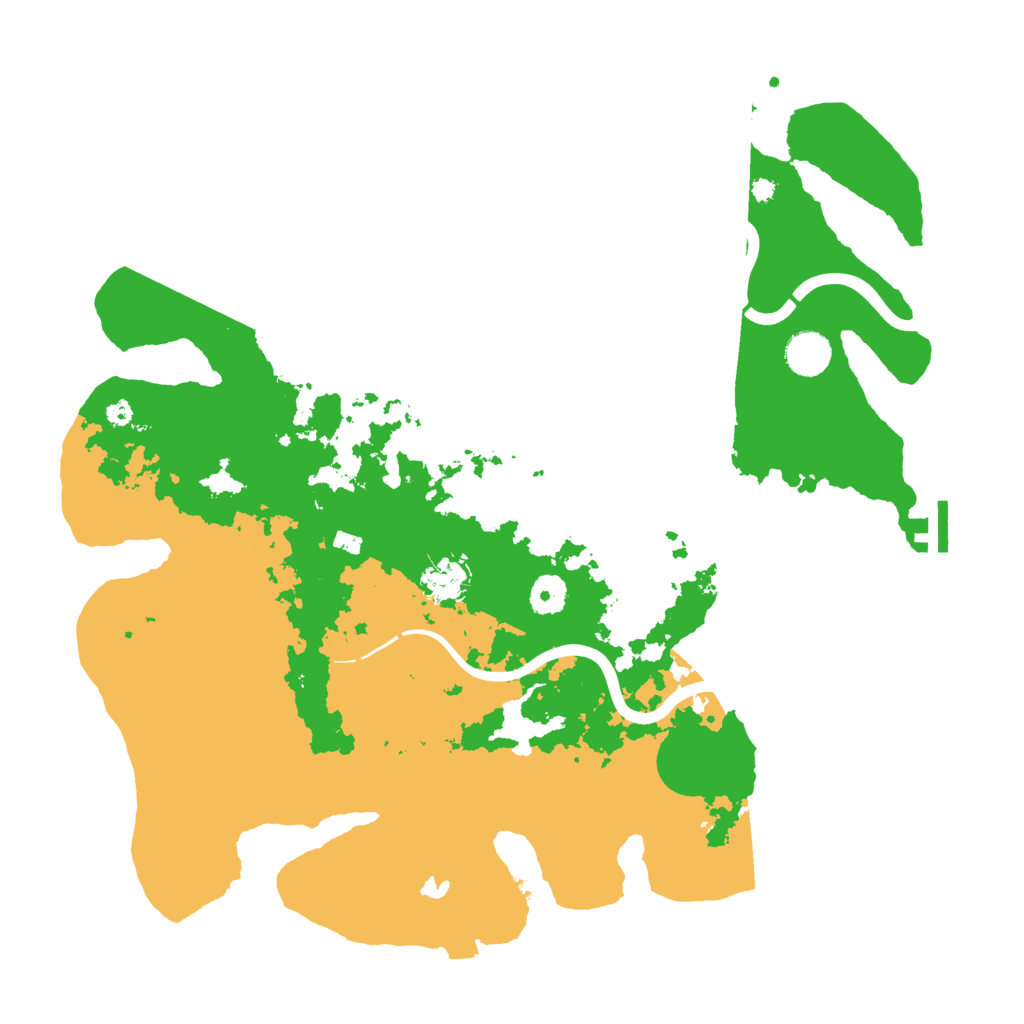 Biome Rust Map: Procedural Map, Size: 4000, Seed: 720669234