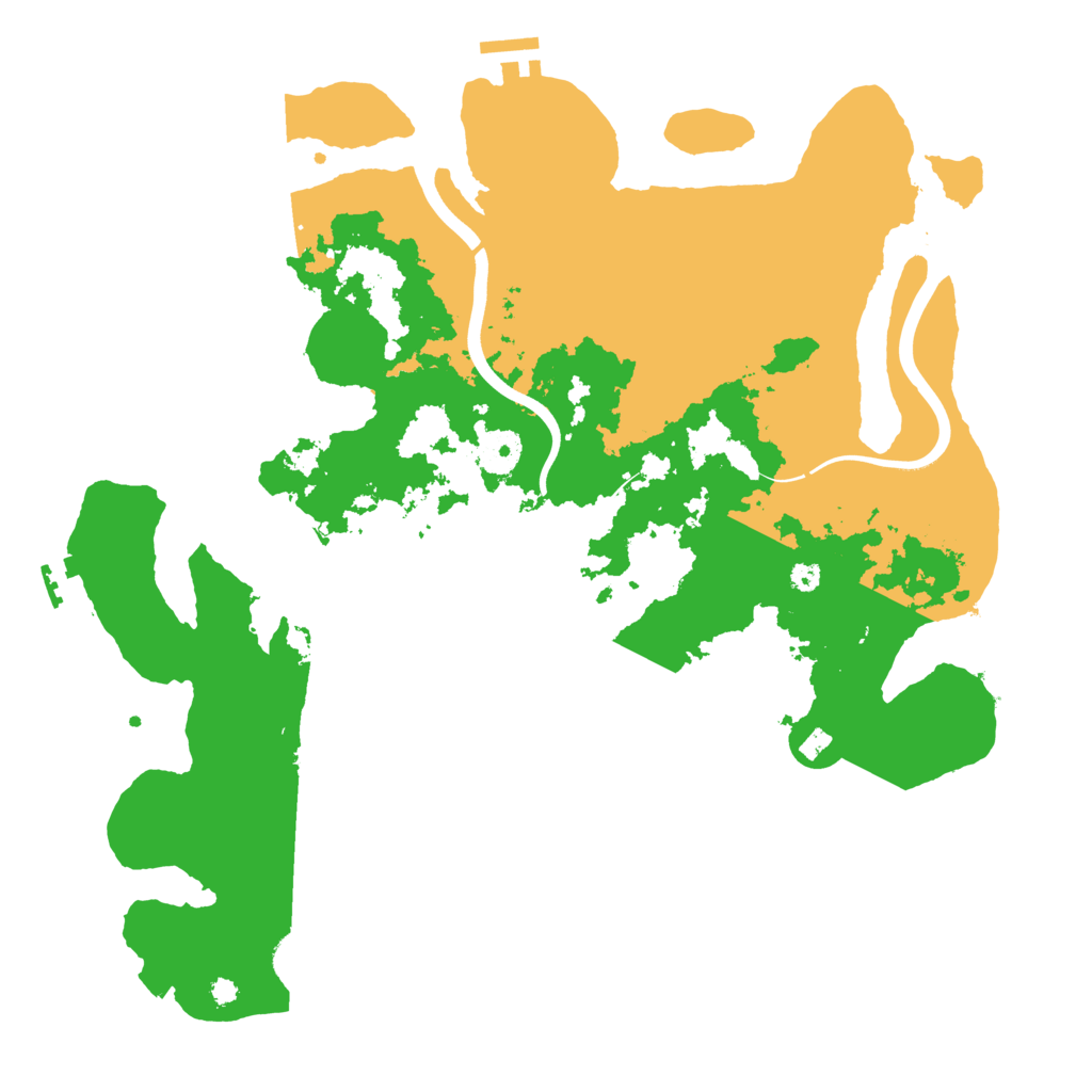 Biome Rust Map: Procedural Map, Size: 3750, Seed: 382689