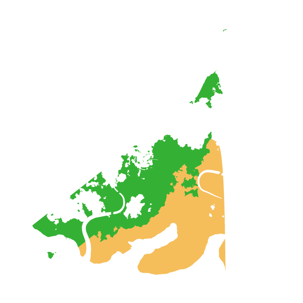 Biome Rust Map: Procedural Map, Size: 2900, Seed: 1572412039