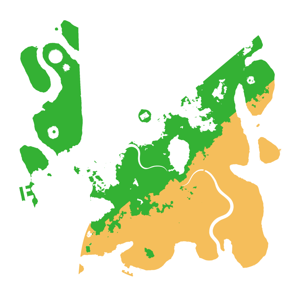 Biome Rust Map: Procedural Map, Size: 3750, Seed: 1966366787