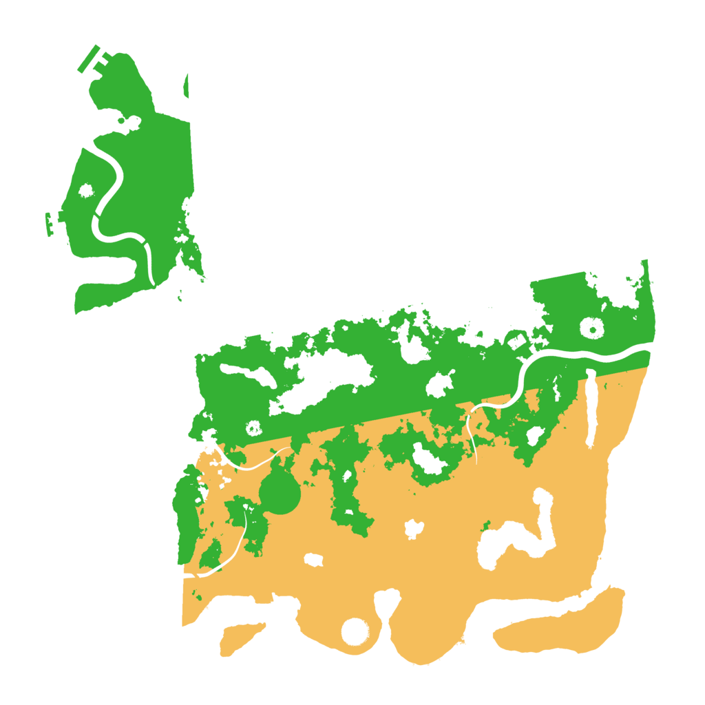 Biome Rust Map: Procedural Map, Size: 4500, Seed: 987337978