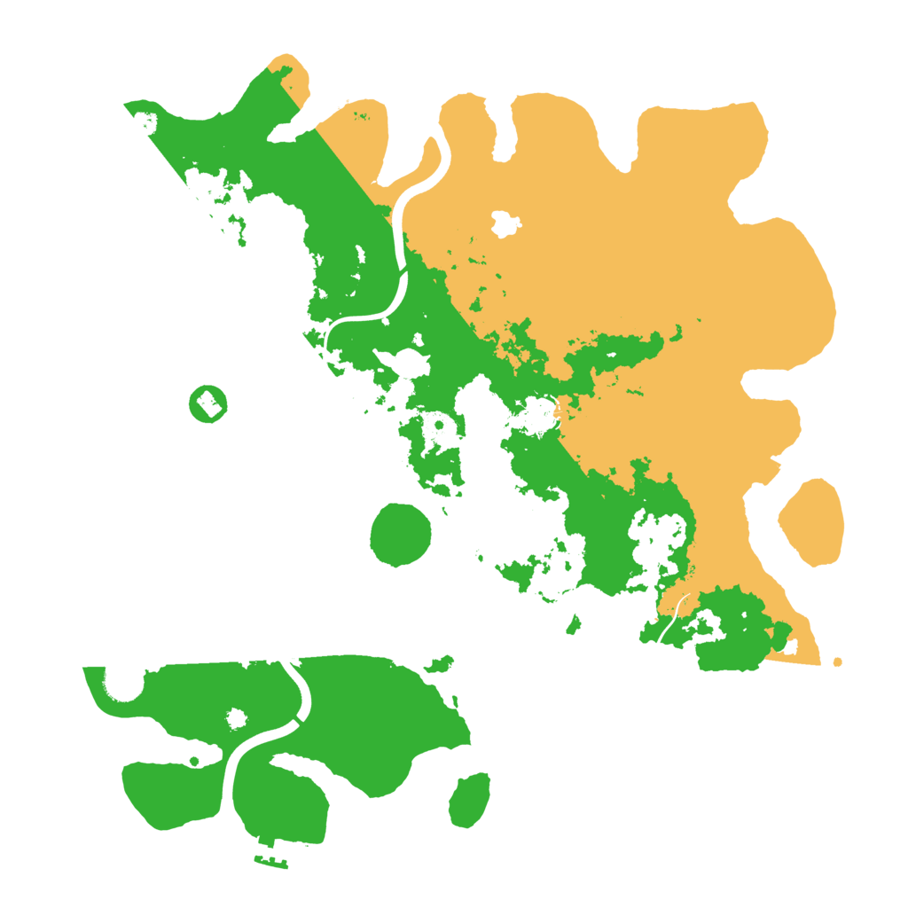 Biome Rust Map: Procedural Map, Size: 4000, Seed: 1920296360