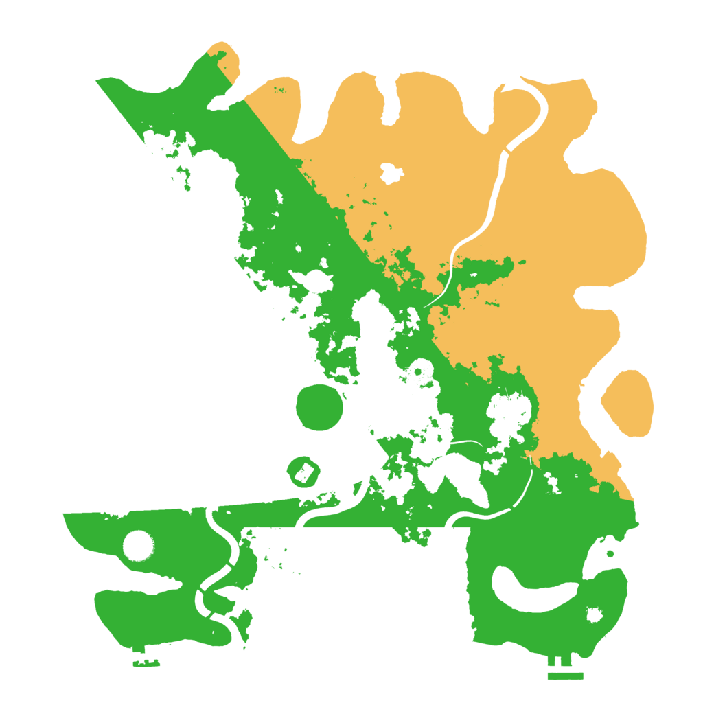 Biome Rust Map: Procedural Map, Size: 4000, Seed: 1920296360