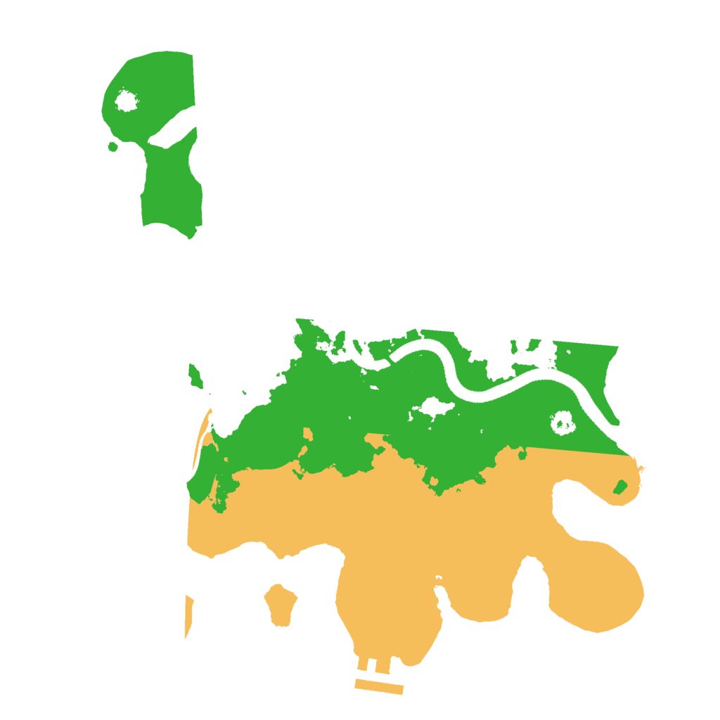 Biome Rust Map: Procedural Map, Size: 3000, Seed: 1037930420