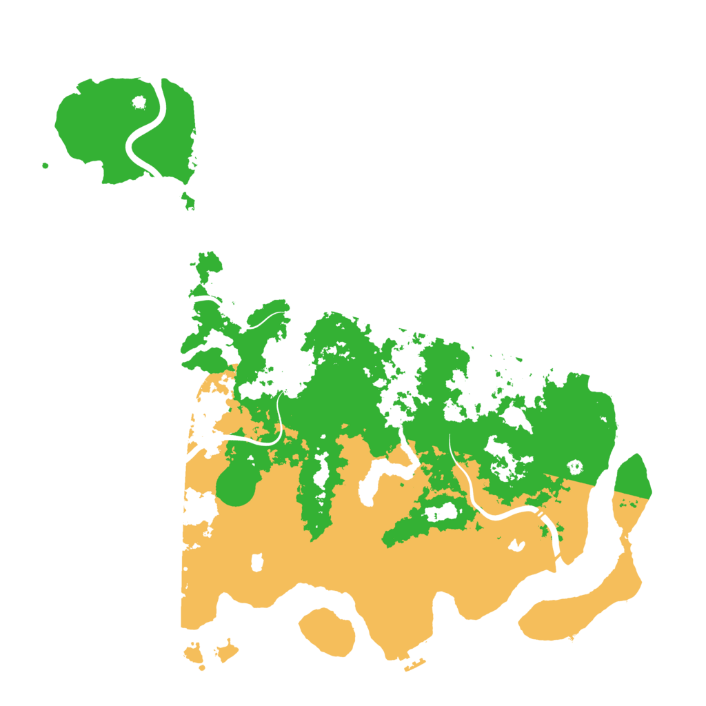Biome Rust Map: Procedural Map, Size: 4750, Seed: 1106819145