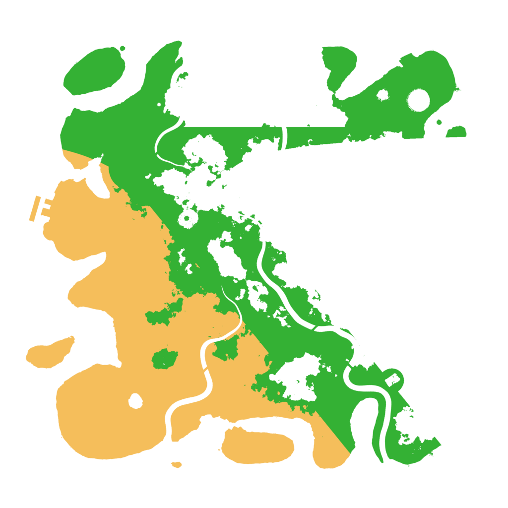 Biome Rust Map: Procedural Map, Size: 3996, Seed: 1337