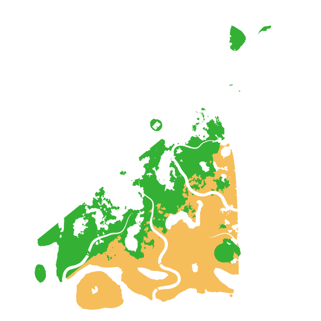 Biome Rust Map: Procedural Map, Size: 4500, Seed: 491813605
