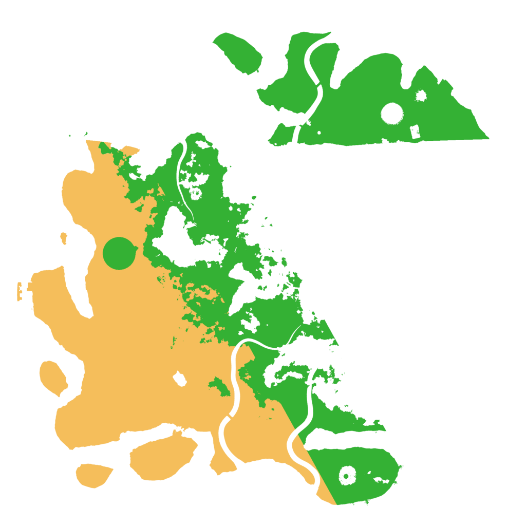 Biome Rust Map: Procedural Map, Size: 4250, Seed: 1326810790